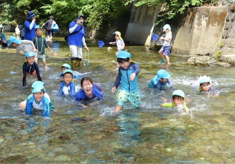 4.川遊び